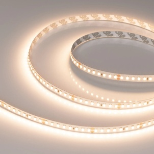 Лента светодиодная UL-A160-8mm 24V Warm3000 (12 W/m, IP20, 2835, 5m) (Arlight, 7 лет)