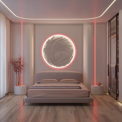 Лента светодиодная герметичная MOONLIGHT-SIDE-A168-4x10mm 24V Red (7.2 W/m, IP65, 5m, wire x2) (Arlight, Вывод прямой, 3 года)