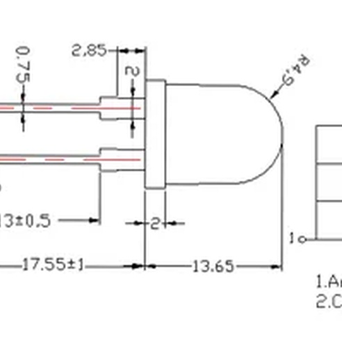 Светодиод ARL-10080PGC4-20 (Arlight, 10мм (круглый))