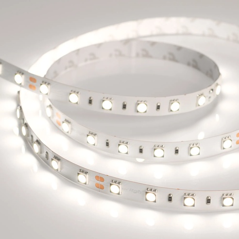 Лента светодиодная RT 2-5000 24V Day4000 2x(5060, 300 LED, CRI98) (Arlight, 14.4 Вт/м, IP20)