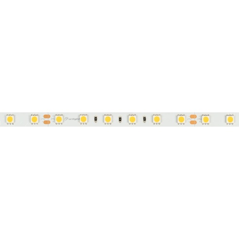 Лента светодиодная RT-B60-10mm 24V Warm3000 (14.4 W/m, IP20, 5m) (Arlight, Открытый)