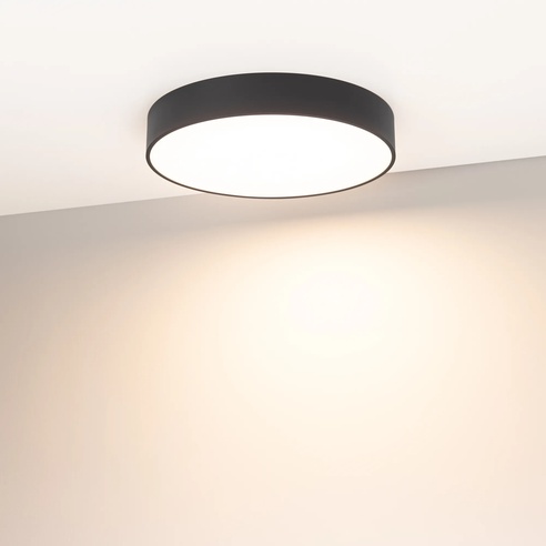 Светильник IM-RONDO-EMERGENCY-3H-R400-40W Day4000 (BK, 120 deg, 230V) (Arlight, IP40 Металл, 2 года)