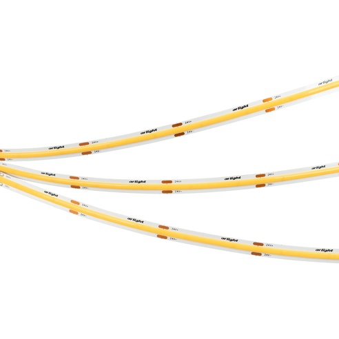 Лента светодиодная COB-X480-8mm 24V Warm3000 (8 W/m, IP20, CSP, 5m) (Arlight, -)