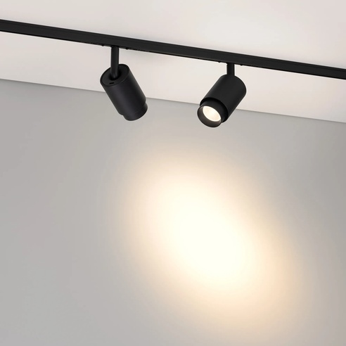 Светильник MAG-MICROCOSM-SPOT-ZOOM-R47-9W Warm3000 (BK, 15-55 deg, 24V) (Arlight, IP20 Металл, 5 лет)