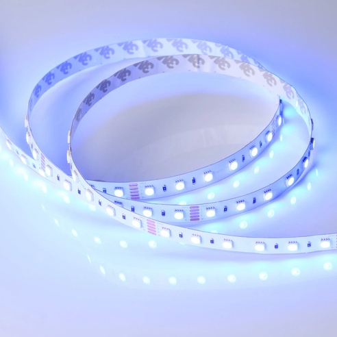 Лента светодиодная RT-B60-12mm 24V RGBW-Warm-4-in-1 (19.2 W/m, IP20, 5060, 5m) (Arlight, Открытый)
