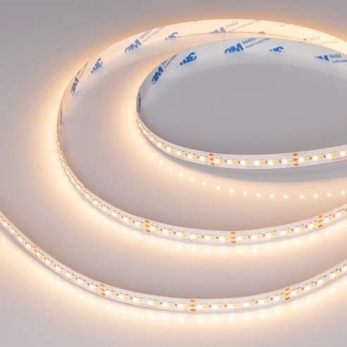 Лента светодиодная RT-A240-10mm 24V White-MIX (19.2 W/m, IP20, 3528, 5m) (Arlight, Изменяемая ЦТ)