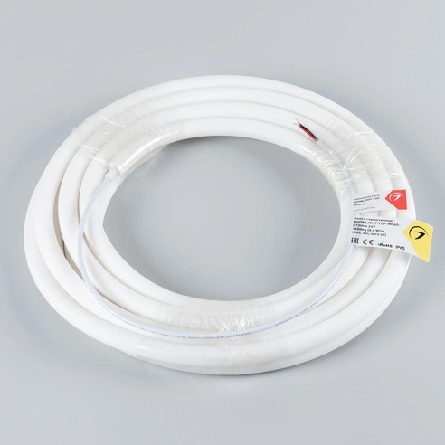 Лента светодиодная герметичная MOONLIGHT-TOP-M560-D13mm 24V Warm3000 360deg (8.6 W/m, IP65, 5m, wire x1) (Arlight, Вывод прямой, 3 года)