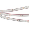 Лента светодиодная RTW 2-5000PGS 24V Yellow 2x (3528, 600 LED, LUX) (Arlight, 9.6 Вт/м, IP67)