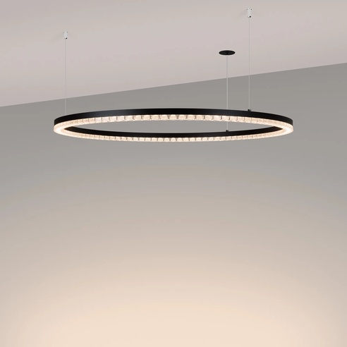 Светильник SP-DIAMOND-R850-40W Warm3000 (BK, 45 deg, 230V, TRIAC) (Arlight, IP20 Металл, 5 лет)