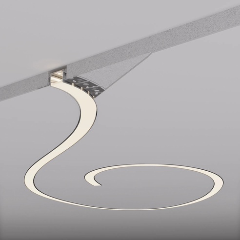Профиль FANTOM-BENT-W23-SIDE-2000 ANOD (Arlight, Алюминий)