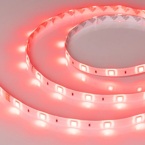 Лента светодиодная герметичная RTW-SE-B30-10mm 24V RGB (7.2 W/m, IP65, 5060, 5m) (Arlight, 7.2 Вт/м, IP65)