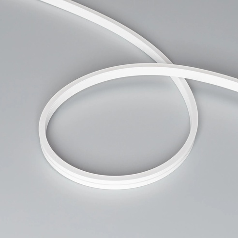 Лента светодиодная герметичная MOONLIGHT-SIDE-A120-06x12mm 24V Day4000 (9.6 W/m, IP65, 5m, wire x2) (Arlight, Вывод прямой, 3 года)