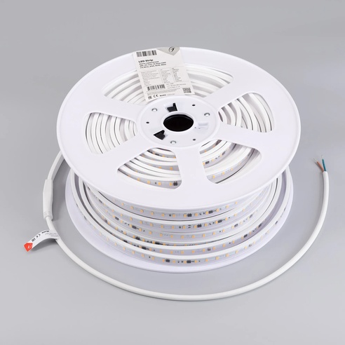 Лента светодиодная герметичная ARL-PV-С72-15.5mm 230V White6000 (14 W/m, IP65, 5630, 50m) (Arlight, 14.4 Вт/м, IP65)