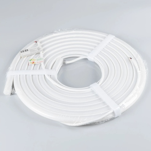 Лента светодиодная герметичная MOONLIGHT-TOP-A140-16x15mm 24V Day5000 (9.6 W/m, IP65, 2835, 5m, wire x1) (Arlight, Вывод вниз, 3 года)