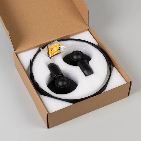 Система креплений STINGRAY-R2-SET-5000 BLACK (Arlight, Металл)