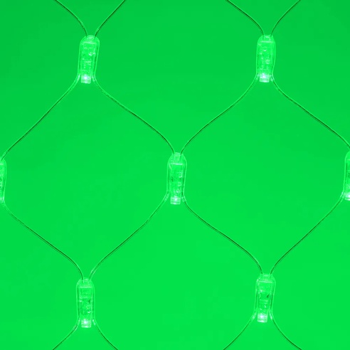 Светодиодная гирлянда ARD-NETLIGHT-CLASSIC-2000x1500-CLEAR-288LED Green (230V, 18W) (Ardecoled, IP65)