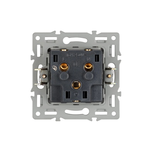 Механизм розетки влагозащищённый SCT-MCP-PL-GR (250V, 16A) (Arlight, -)