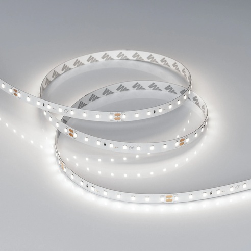 Лента светодиодная RT-A90-10mm 24V White6000 (4.8 W/m, IP20, 2835, 5m) (Arlight, высок.эфф.200 лм/Вт)