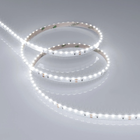 Лента светодиодная RS-S120-8mm 24V White6000 (9.6 W/m, IP20, 3014, 5m) (Arlight, боковое свечение)