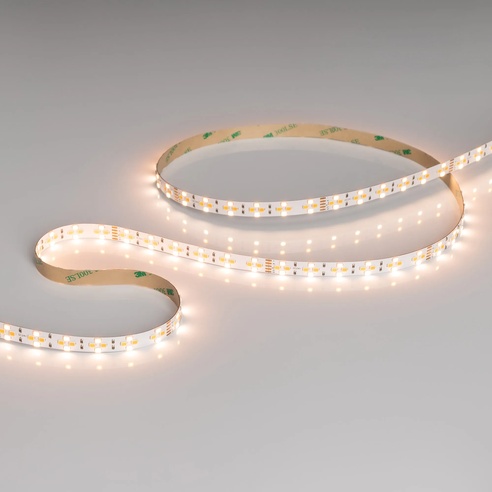 Лента светодиодная RT-A240-10mm 24V Warm-MIX (20 W/m, IP20, 2835, 5m) (Arlight, Изменяемая ЦТ)