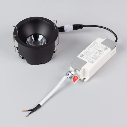 Светильник MS-HARBOR-R82-10W Warm3000 (BK, 36 deg, 230V) (Arlight, IP20 Металл, 5 лет)