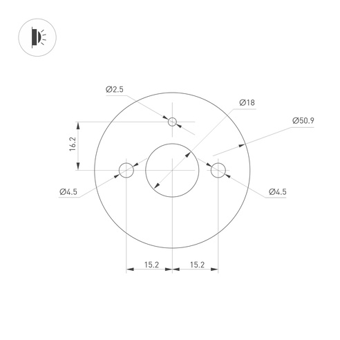 Светильник SP-VINCI-S600x55-7W Warm3000 (WH, 110 deg, 230V) (Arlight, IP20 Металл, 3 года)