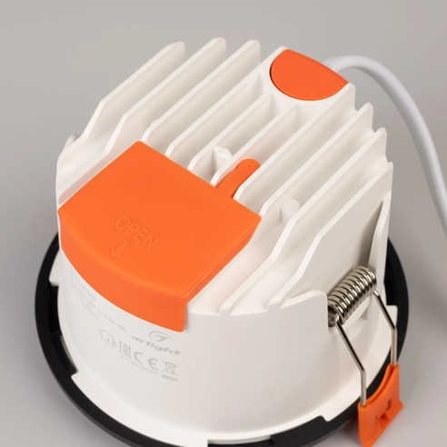 Светильник MS-ALORA-BUILT-R106-9W Day4000-MIX (BK, 40 deg, TRIAC) (Arlight, IP54 Пластик, 3 года)