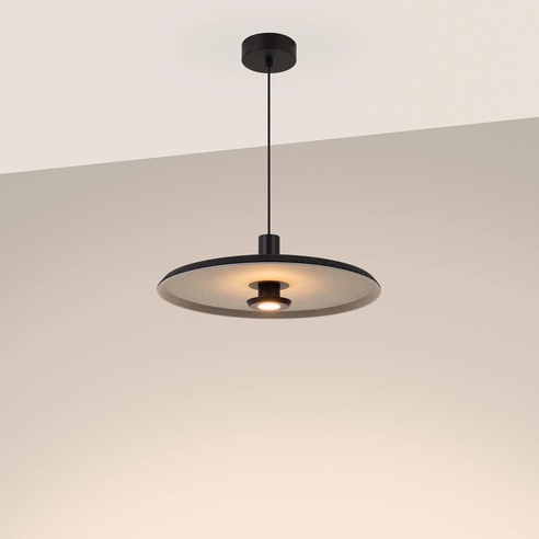Светильник SP-KOTARO-R450-12W Warm3000 (BK-GR, 36 deg, 230V, TRIAC) (Arlight, IP20)