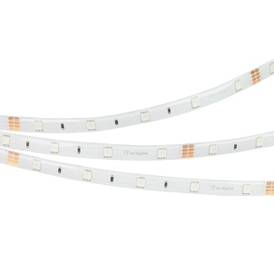 Лента светодиодная RTW 2-5000SE 24V RGB (5060, 150 LED, LUX) (Arlight, 7.2 Вт/м, IP65)