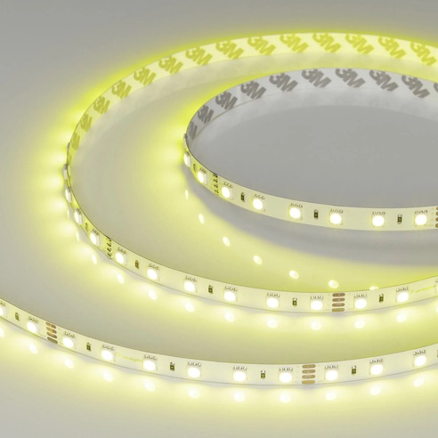 Лента светодиодная RT-B60-10mm 24V RGB (14.4 W/m, IP20, 5060, 50m) (Arlight, Открытый)