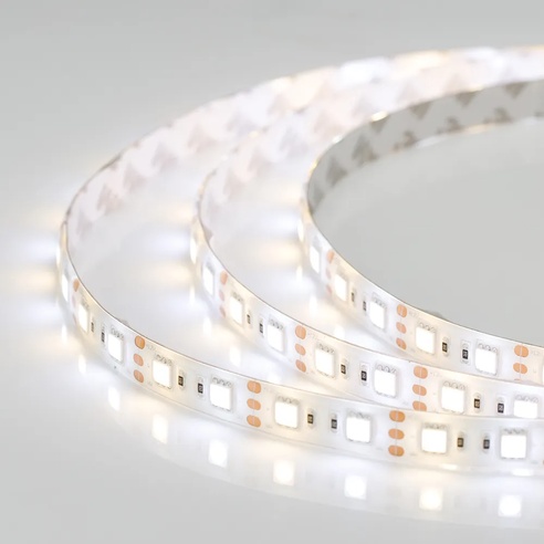 Лента светодиодная герметичная RTW-SE-B60-12mm 12V White-MIX (14.4 W/m, IP65, 5060, 5m) (Arlight, Изменяемая ЦТ)