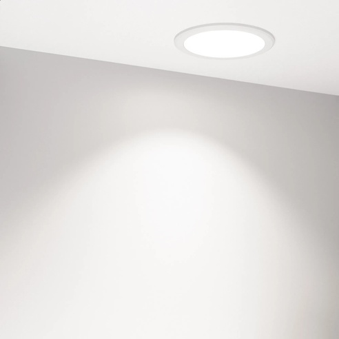 Светильник MS-ALORA-BUILT-R140-12W Day4000-MIX (WH, 40 deg, TRIAC) (Arlight, IP54 Пластик, 3 года)