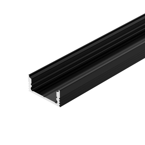 Профиль SL-SLIM-H7-2000 BLACK (BY) (Arlight, Алюминий)