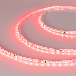 Лента светодиодная RT-A120-5mm 24V Red (9.6 W/m, IP20, 2835, 5m) (Arlight, 9.6 Вт/м, IP20)