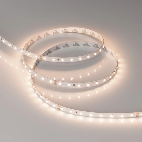 Лента светодиодная RT-A80-8mm 24V Warm3500 (6 W/m, IP20, 2835, 5m) (Arlight, Открытый)