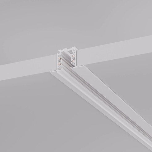 Трек встраиваемый LGD-4TR-TRACK-F-1000-WH-M (D) (Arlight, IP20 Металл, 3 года)