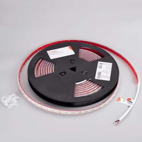 Лента светодиодная герметичная RTW-PS-B60-12mm 12V Warm3000 (14.4 W/m, IP67, 5060, 5m) (Arlight, 14.4 Вт/м, IP67)