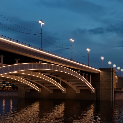 Лента герметичная MOONLIGHT-PRO-SIDE-X320-12x24mm 48V Day4000 (10 W/m, IP67, 30m, wire x2) (Arlight, Вывод боковой, 7 лет)