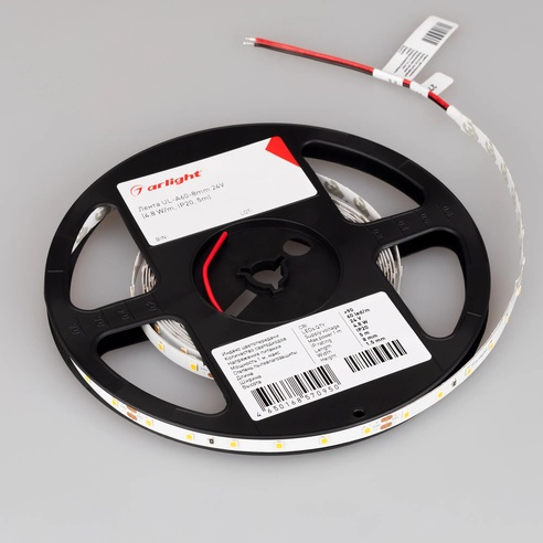 Лента светодиодная UL-A60-8mm 24V Day4000 (7.2 W/m, IP20, 5m) (Arlight, 7 лет)