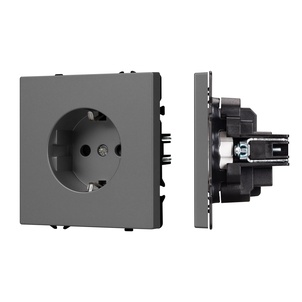 Механизм электрической розетки SCT-NOBE-MEU1-SFPL-GR (230V, 16A) (Arlight, -)