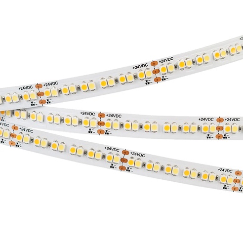 Лента светодиодная RT-A240-10mm 24V White-MIX (19.2 W/m, IP20, 3528, 5m) (Arlight, Изменяемая ЦТ)