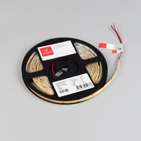 Лента герметичная COB-SE-X544-8mm 24V Warm3000 (11 W/m, IP65, 5m) (Arlight, -)