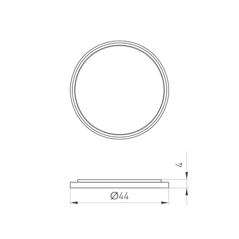 Насадка овалорисующая LGD-DIAFILM-OVAL-LENS-R44 (WH) (Arlight, Металл)
