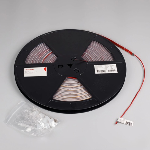 Лента светодиодная герметичная COB-PS-X420-12mm 24V Warm3000 (4.8 W/m, IP67, 15m) (Arlight, 5 лет)