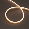 Лента герметичная WAVE-SIDE-PU-A120-06x12mm 24V Warm3000 (8 W/m, IP68, 3m, wire x1) (Arlight, Вывод боковой, 3 года)