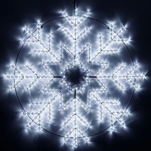 Фигура ARD-SNOWFLAKE-M8-950x950-540LED White (230V, 33W) (Ardecoled, IP65)