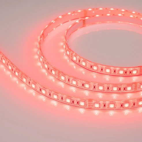 Лента светодиодная герметичная RTW-PU-B60-12.5mm 24V RGB (14.4 W/m, IP68, 5060, 5m) (Arlight, -)