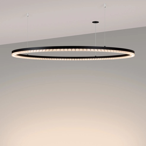 Светильник SP-DIAMOND-R1250-80W Warm3000 (BK, 45 deg, 230V, TRIAC) (Arlight, IP20 Металл, 5 лет)