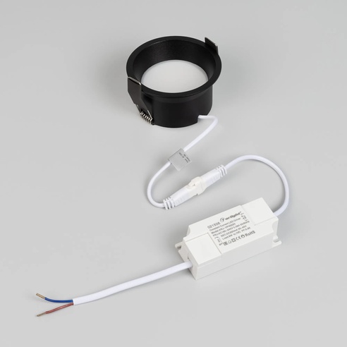 Светильник MS-BREEZE-BUILT-R82-9W Warm3000 (BK, 80 deg, 230V) (Arlight, IP20 Металл, 3 года)