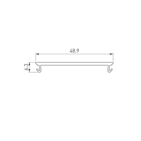 Экран SL-SEAMLESS-10m OPAL FLEX (Arlight, Пластик)